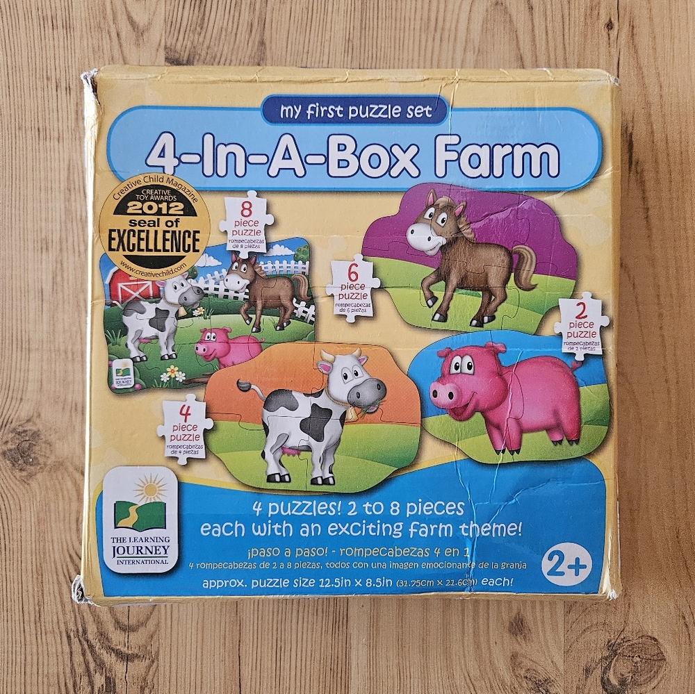 The Learning Journey Children's Puzzle Box